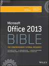 Cover image for Office 2013 Bible